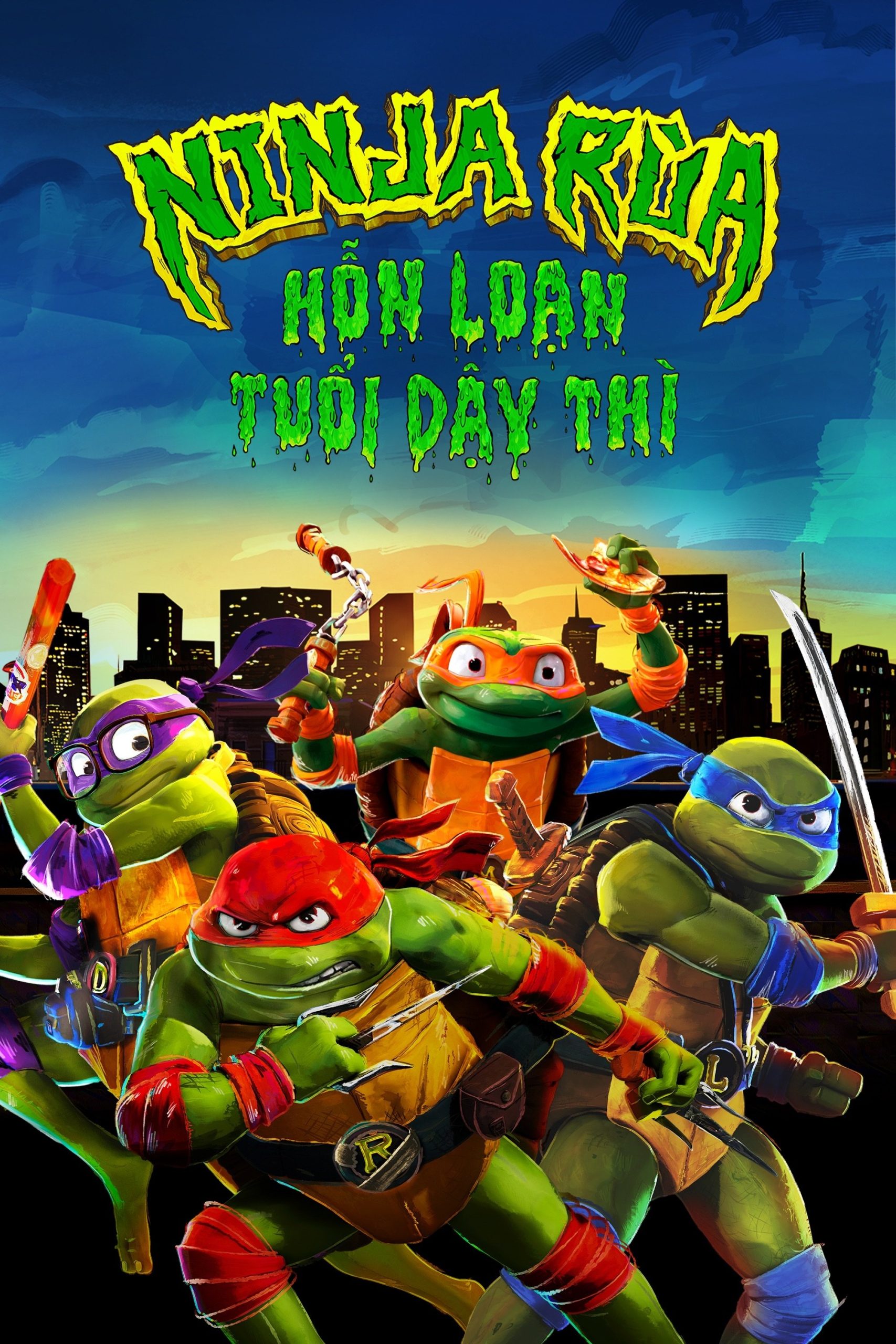 Ninja Rùa: Hỗn Loạn Tuổi Dậy Thì - Trọn Bộ Full Vietsub